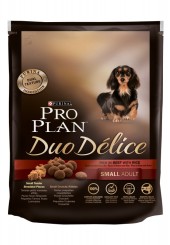 Pro Plan Duo Delice сухой корм для взрослых собак мелких и карликовых пород с говядиной и рисом 700 гр. 